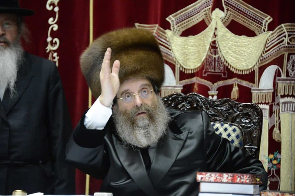 כבו"ק אדמו"ר מסאדיגורה - צילום: יהושע לרר
